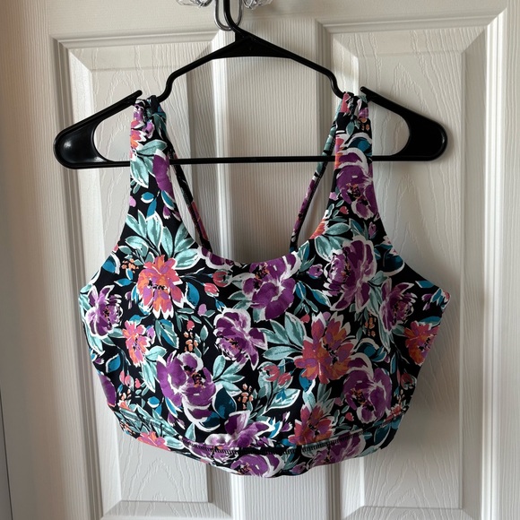 Torrid Floral Sports Bra Size 1 - Picture 1 of 4